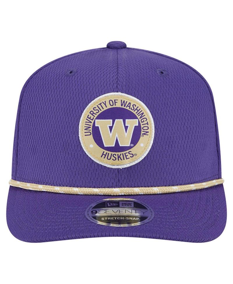 Men's Purple Washington Huskies COOLERA 9SEVENTY Rope Stretch-Snap Hat