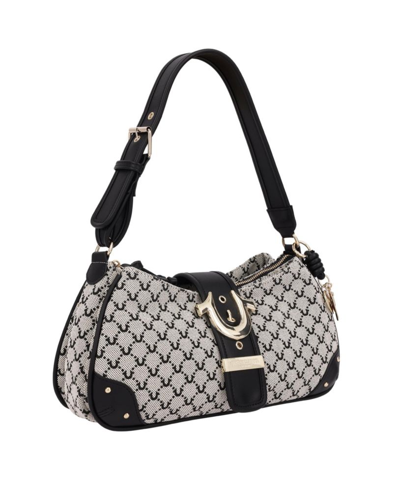 Multi-Strap Denim Shoulder Bag