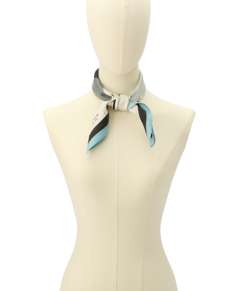 Women's Missing Shoe Silk Bandana Square Scarf