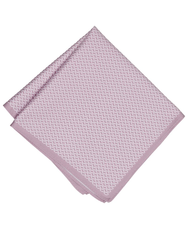Men's Mason Geometric Pattern Pocket Square