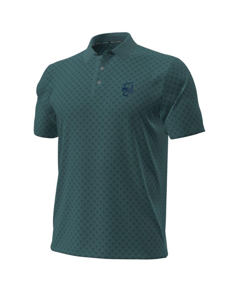 Men's Green WM Phoenix Open ArmourDry Palm Icon Polo Shirt