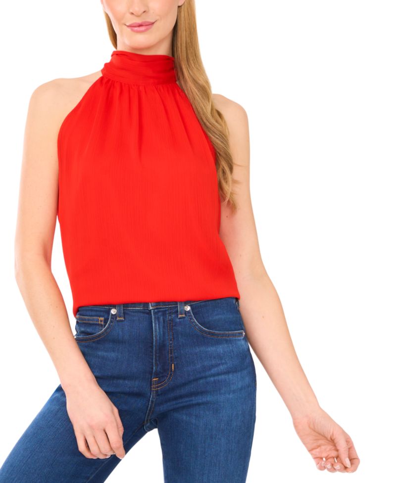 Women's Sleeveless Halter Top