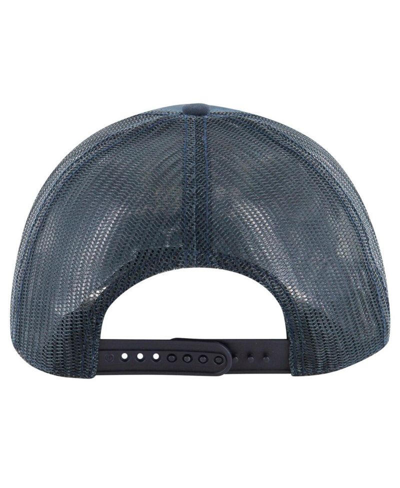 Men's Navy Virginia Cavaliers Pitstop Trucker Adjustable Hat