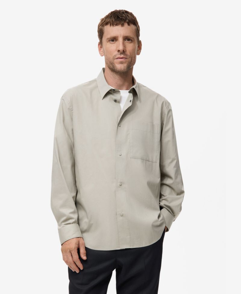 Men's Cotton Relaxed-Fit Shirt