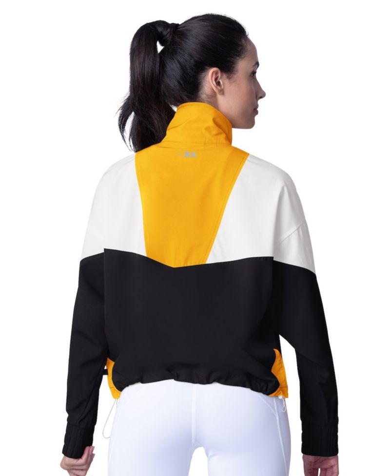 Women's Black/Gold Pittsburgh Penguins Tessa Full-Zip Jacket