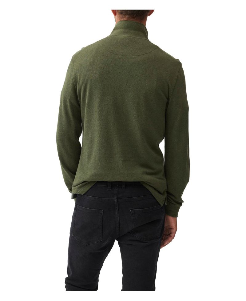 Men's Long Sleeves Gunn Cotton Polo Shirts