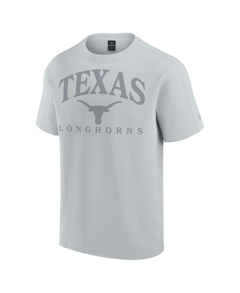 Men's Gray Texas Longhorns Flex Tri-Blend T-Shirt