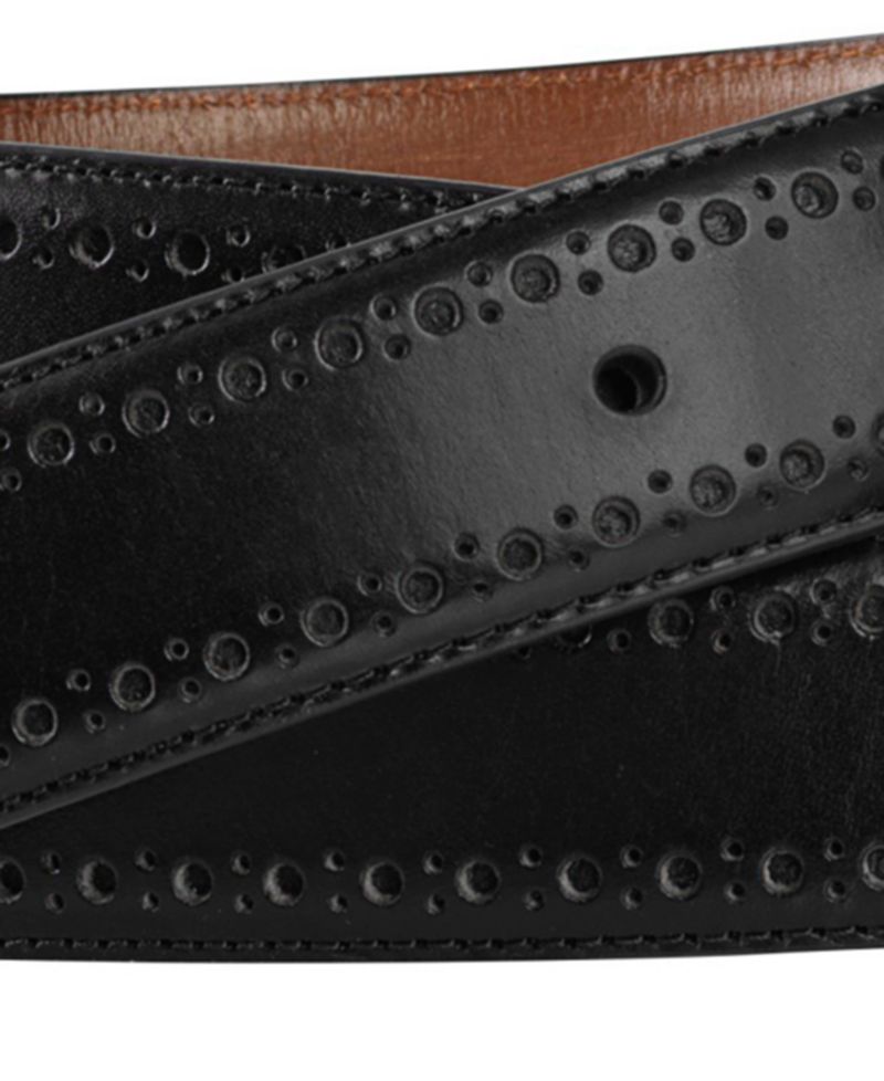 Men's Metal Buckle Leather Belt