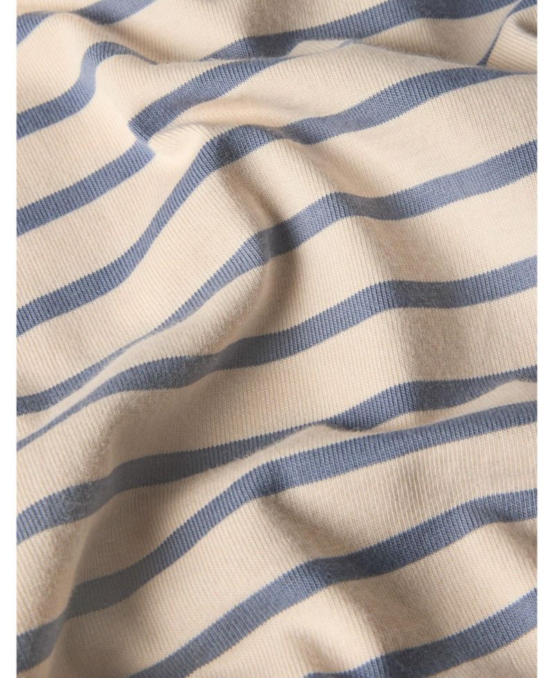 Women's Stripe Crewneck Cotton T-Shirt