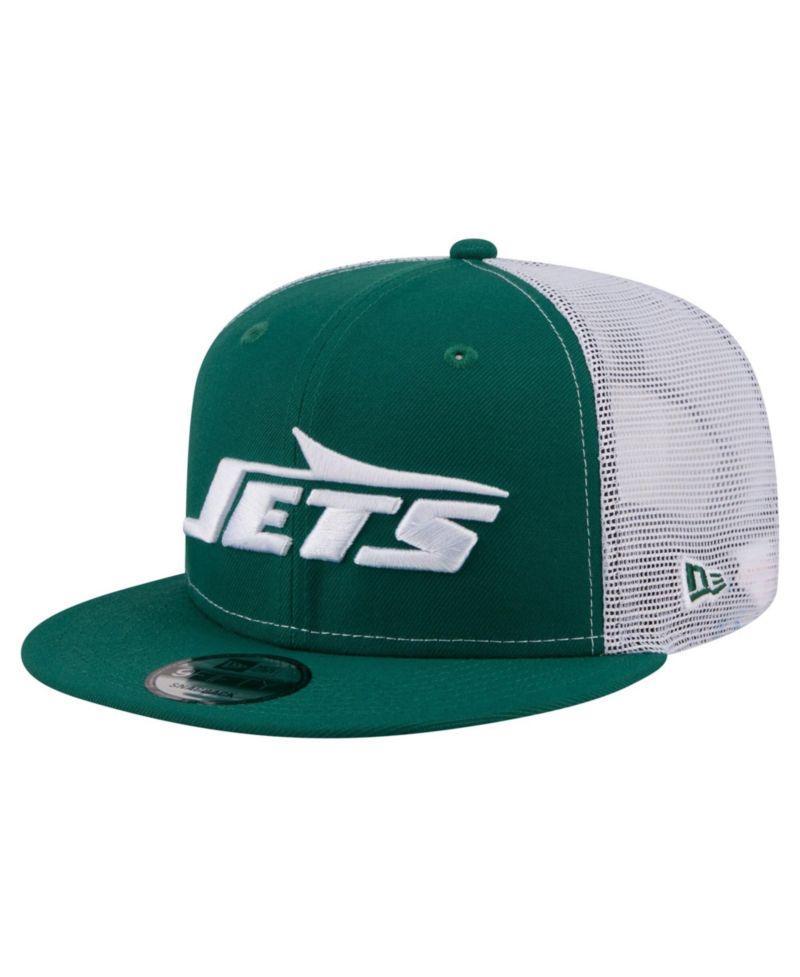 Men's Green New York Jets Core Team 9FIFTY Trucker Snapback Hat