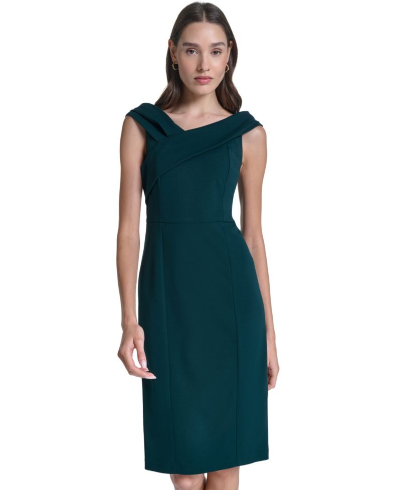 Women's X Front Off-the-Shoulder Sheath Dress