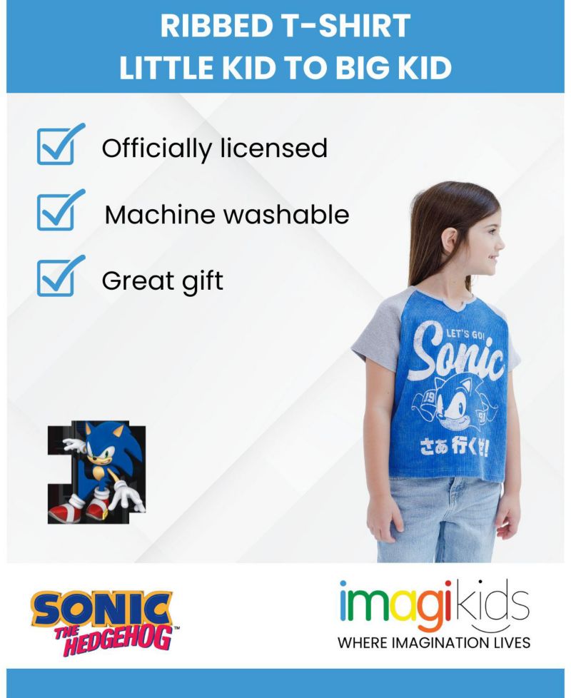 Little Girls 4-16 Short Sleeve T-Shirt