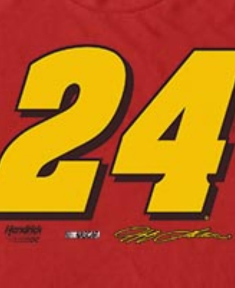 Men's Nascar No. 24 Driver Number Graphic T-Shirt