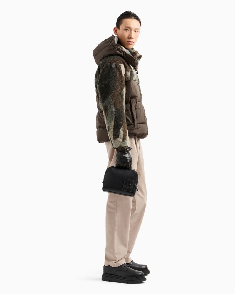 Men's Colorblocked Blouson Jacket