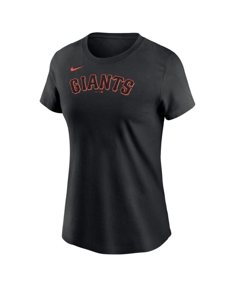 Women's Rafael Devers Black San Francisco Giants Name & Number T-Shirt