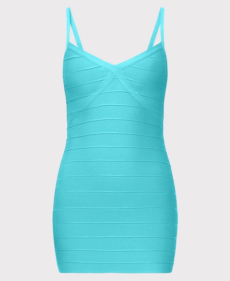 Women's V-Neck Mini Dress