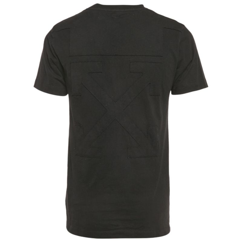 Men's Black Cotton Knit T-Shirt