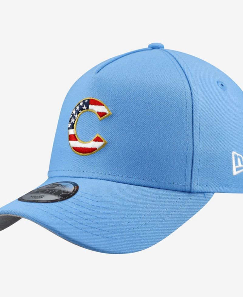 Boys and Girls Chicago Cubs Celebrate America's 250th 9FORTY A-Frame Adjustable Hat