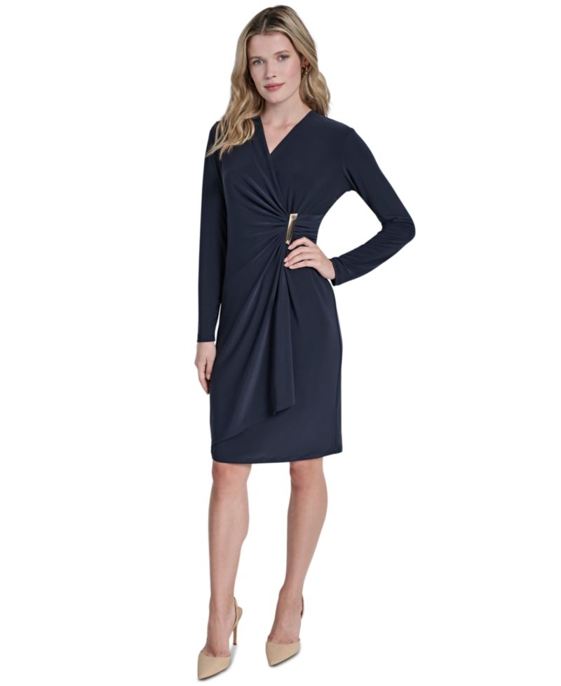 Women's V-Neck Wrap Dress