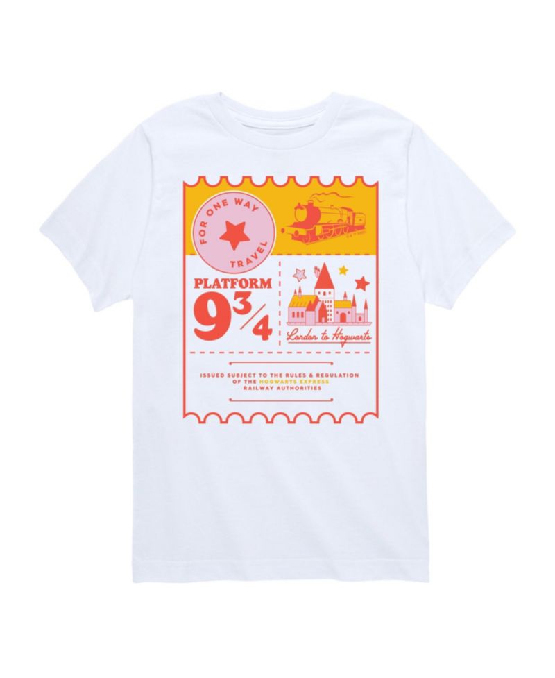 Big Boys Harry Potter Platform 9 3/4 Graphic Tee