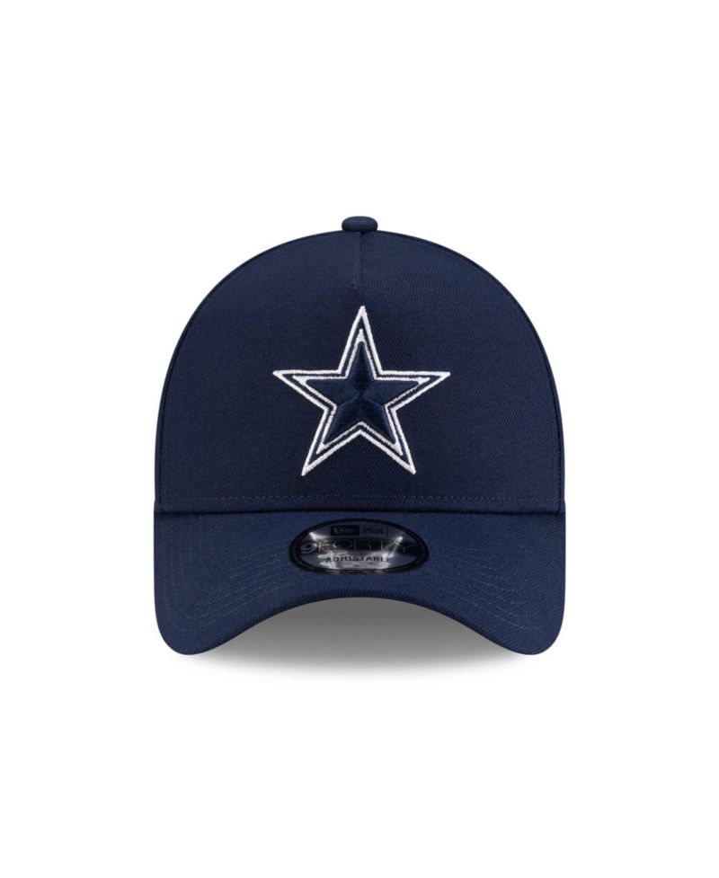 Big Boys and Girls Navy Dallas Cowboys 9FORTY A-Frame Adjustable Hat