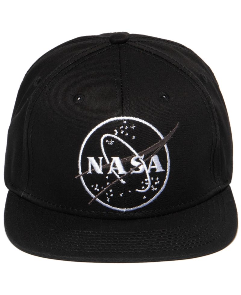 Men's Circle Logo Flat Bill Baseball Adjustable Cap