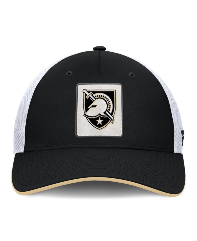 Men's Black Army Black Knights 5-Panel Matter Flex Hat