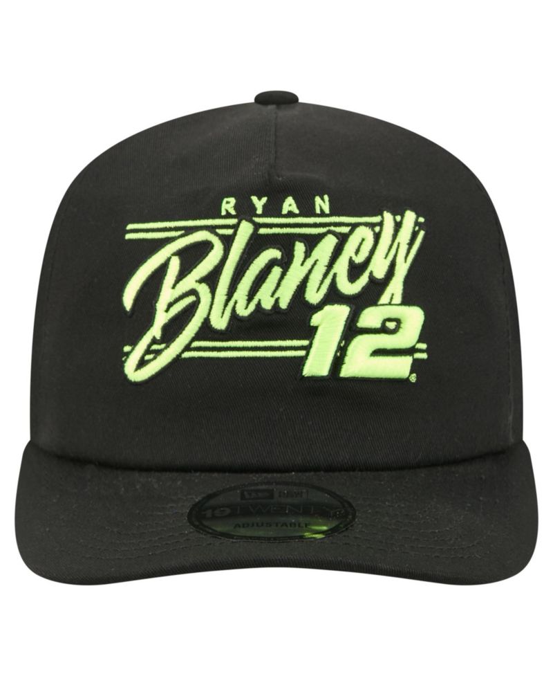 Men's Black Ryan Blaney Driver Script 19TWENTY Adjustable Hat