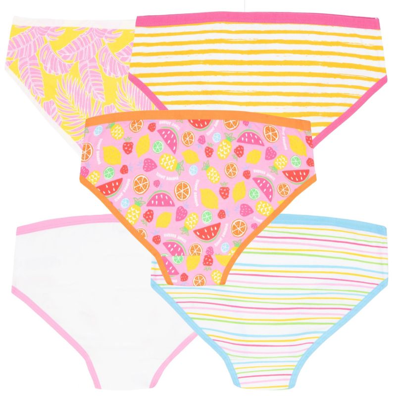 Little Girls Cotton 5 Pack Underwear