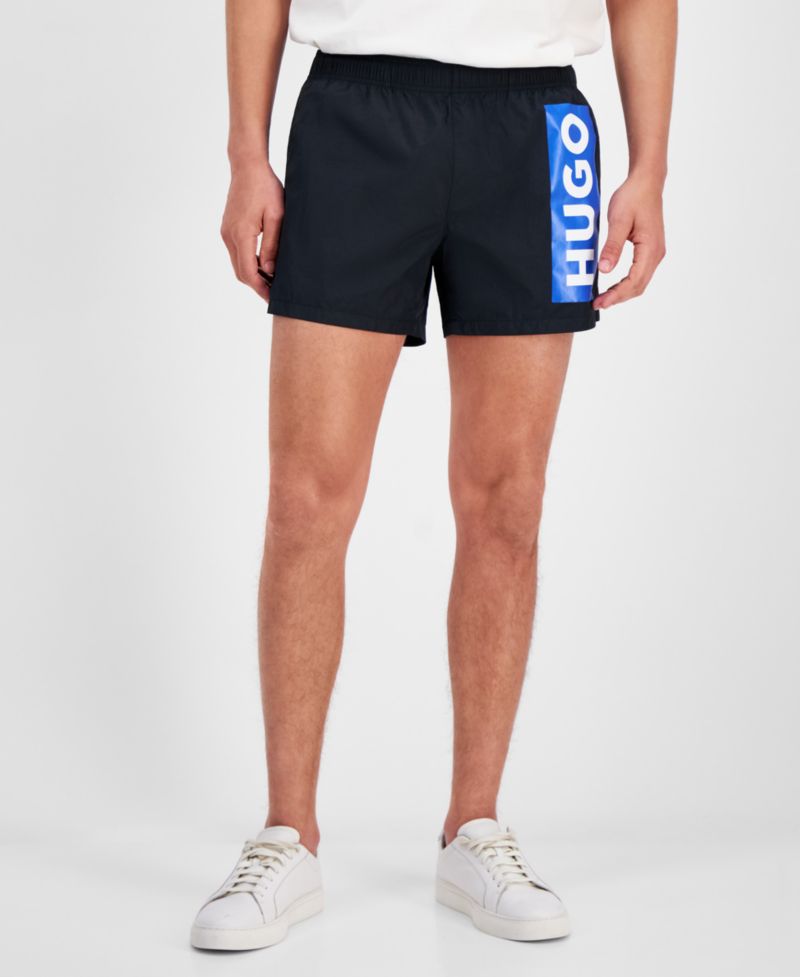 Men's Blue Logo Swim Trunks