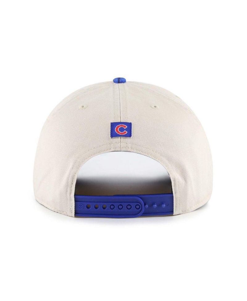 Men's Cream/Navy Chicago Cubs Fiji Rope Hitch Adjustable Hat