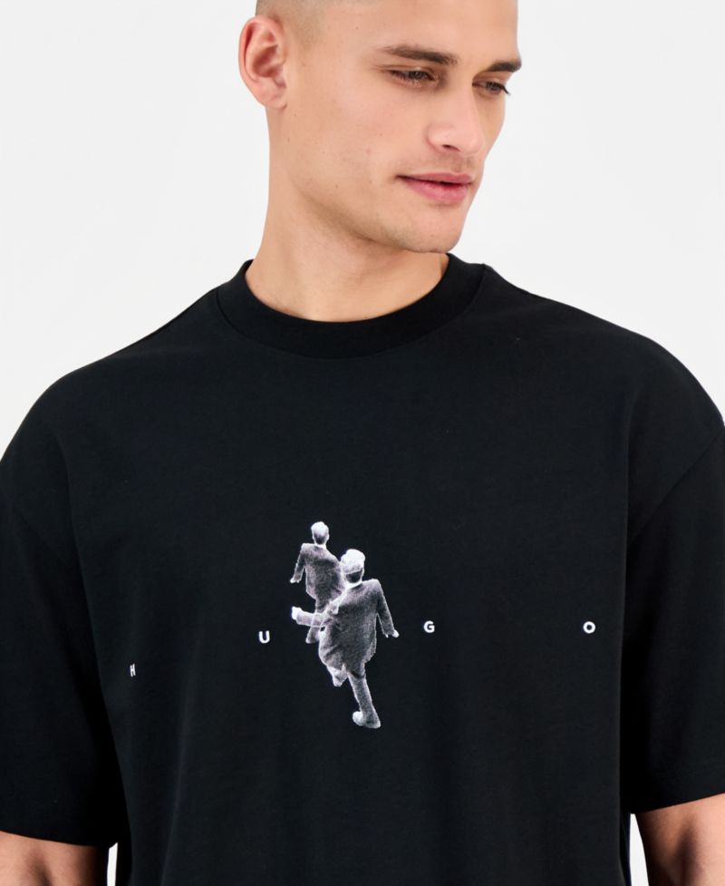 Men's Dollo Short-Sleeve Logo Graphic Crewneck T-Shirt