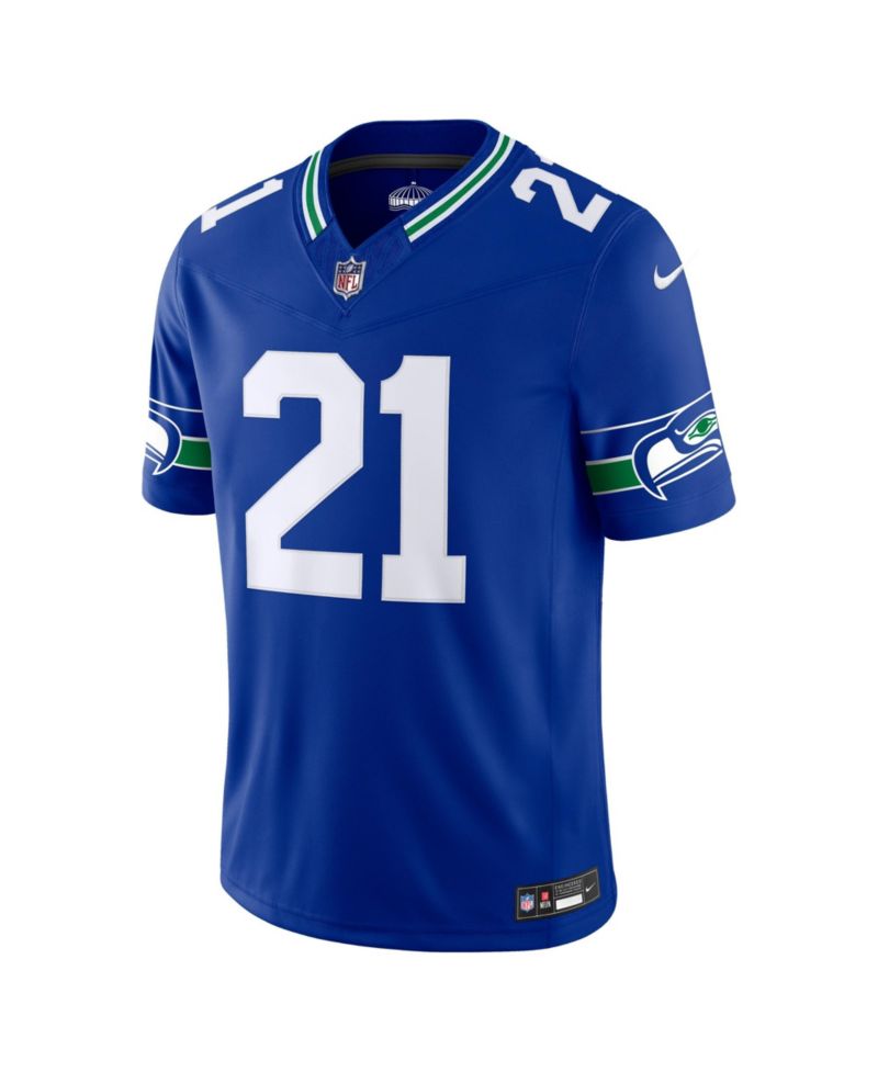 Men's Devon Witherspoon Royal Seattle Seahawks Alternate Vapor F.U.S.E. Stitched Limited Jersey