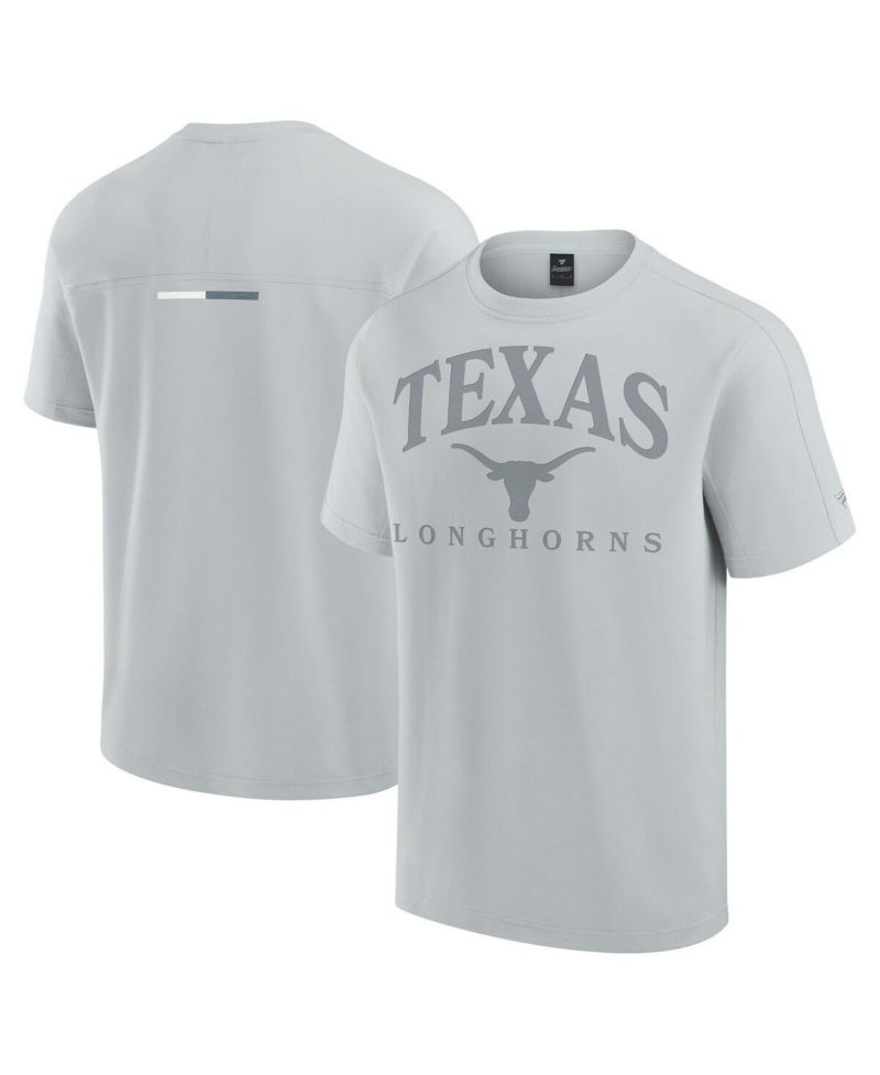 Men's Gray Texas Longhorns Flex Tri-Blend T-Shirt