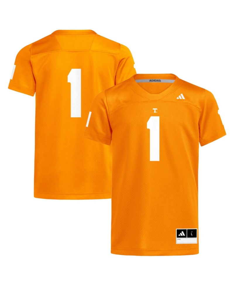 Big Boys and Girls 1 Tennessee Orange Tennessee Volunteers Replica Football Jersey