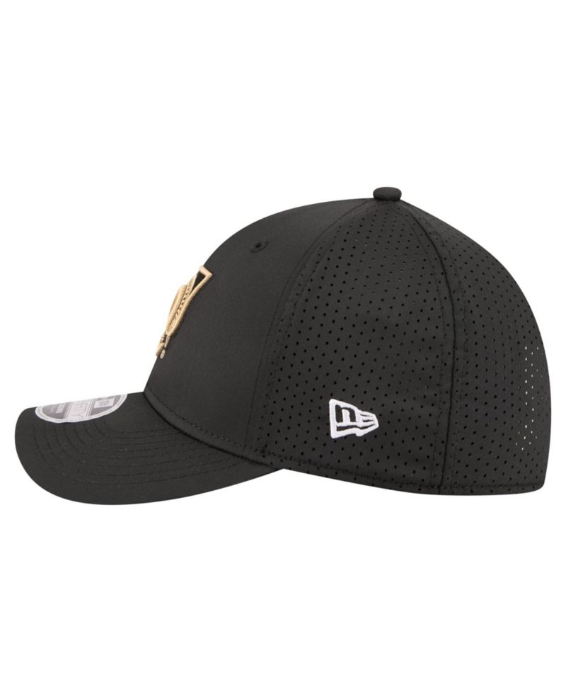 Men's Black Army Black Knights 39THIRTY M-Crown Stretch Hat