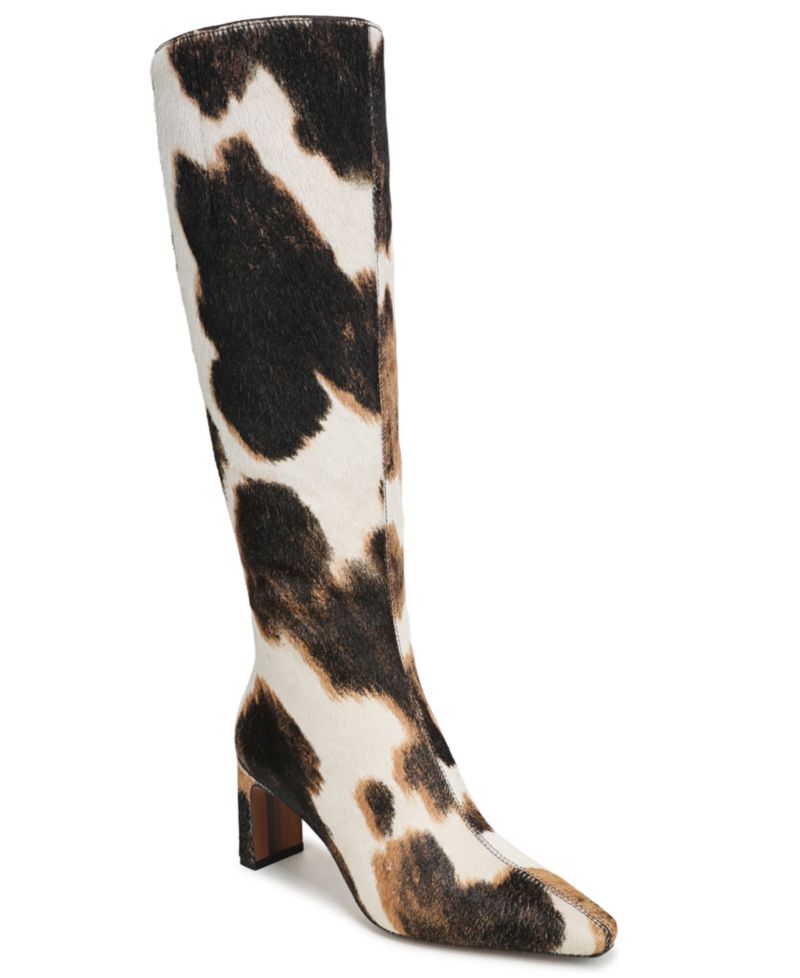 Women's Sylvia Snip Toe Knee High Dress Boots, Regular, Wide & Extra Wide Calf