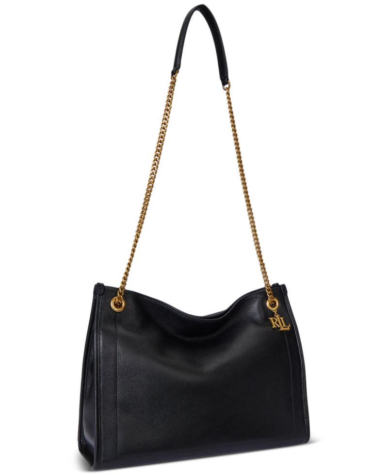 Bradley Large Pebbled Leather Tote Bag