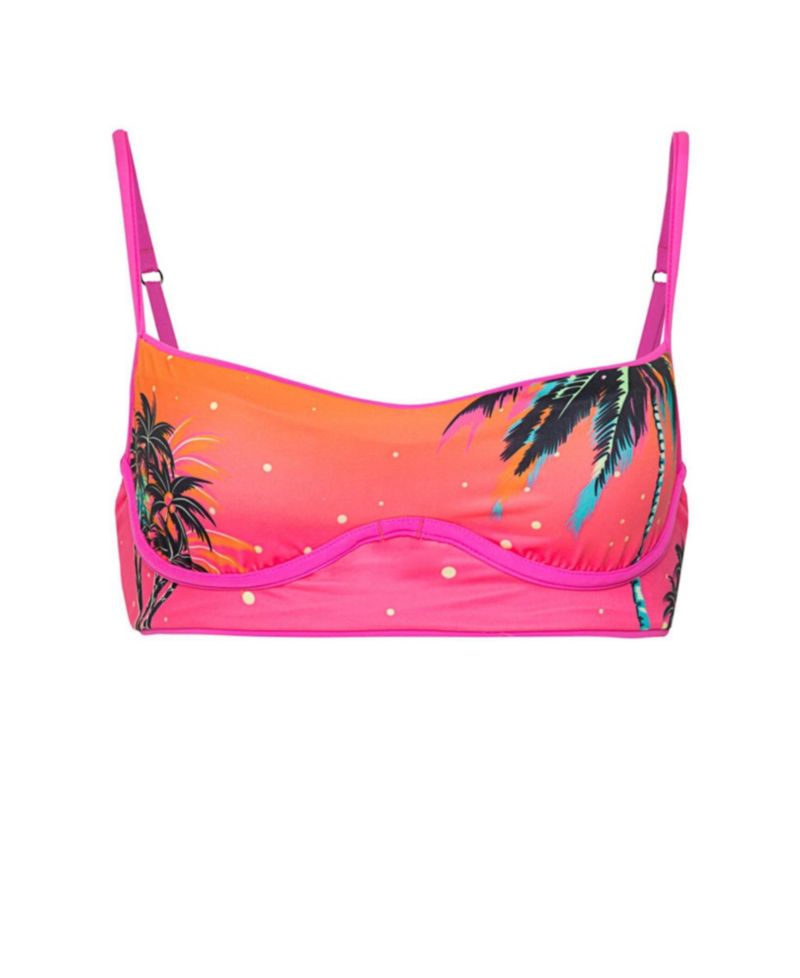 Women's Shore Underwire Reversible Adjustable-Strap Bikini Top