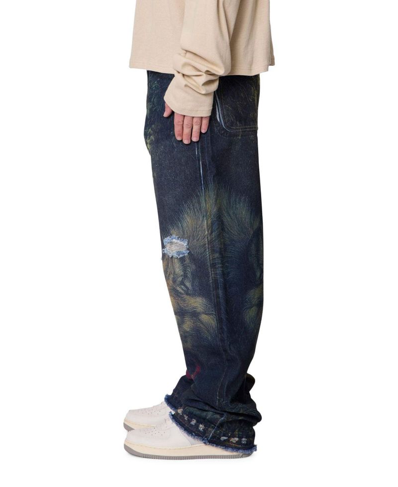 Men's Ultra Baggy Wolf Denim Jeans