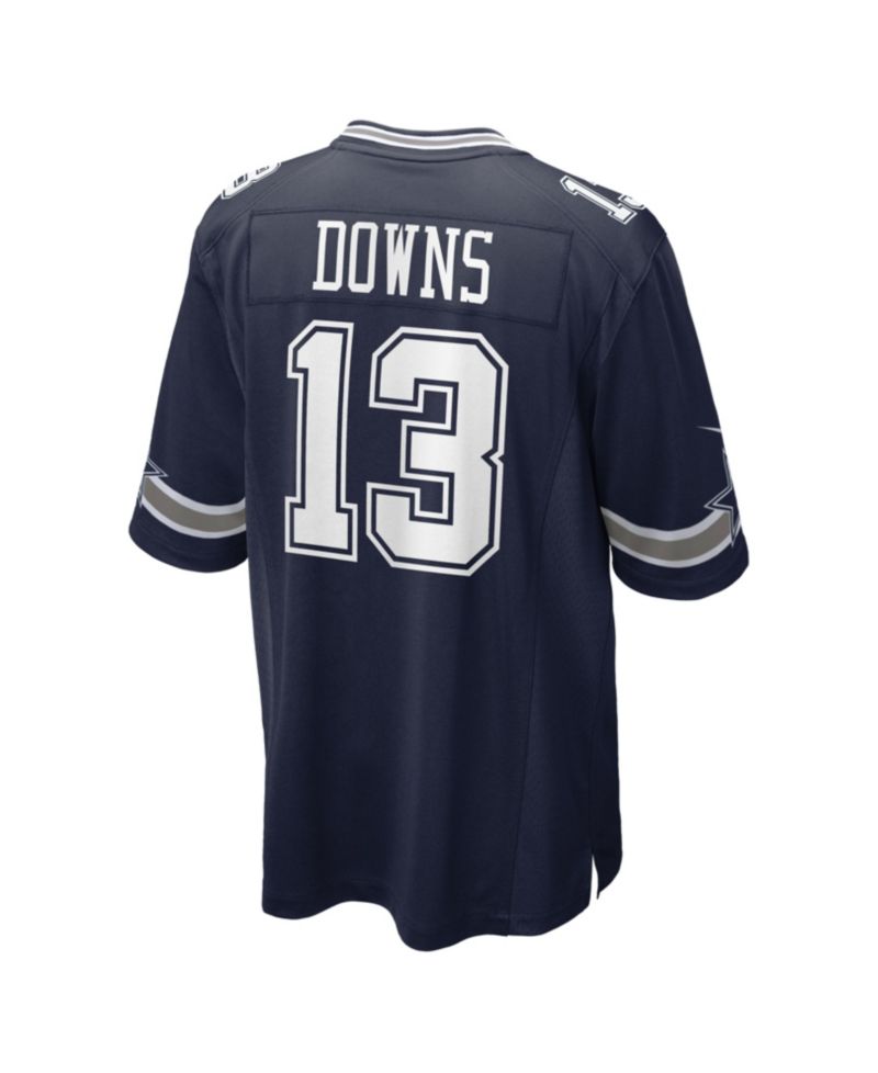 Men's Caleb Downs Navy Dallas Cowboys 2026 NFL Draft First Round Pick No. 11 Team Game Jersey