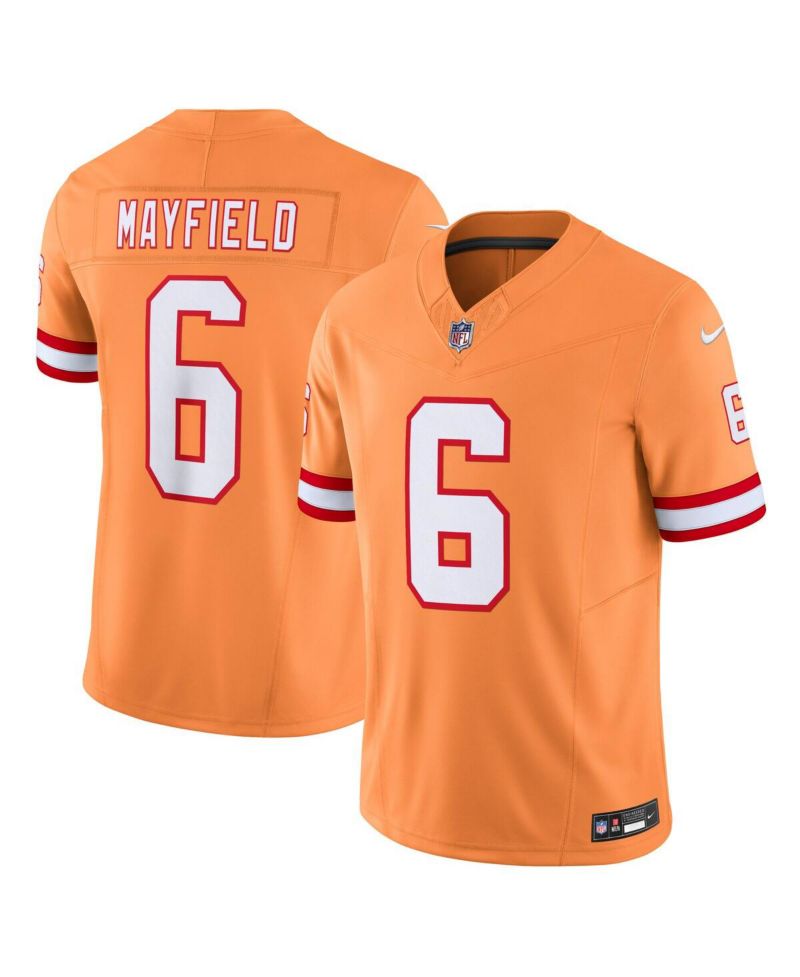 Men's Baker Mayfield Orange Tampa Bay Buccaneers 2nd Alternate Vapor F.U.S.E. Limited Jersey