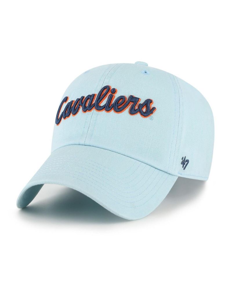Men's Powder Blue Virginia Cavaliers Vault Clean Up Adjustable Hat