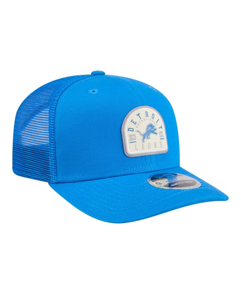 Men's Blue Detroit Lions Contest 9SEVENTY Adjustable Trucker Hat