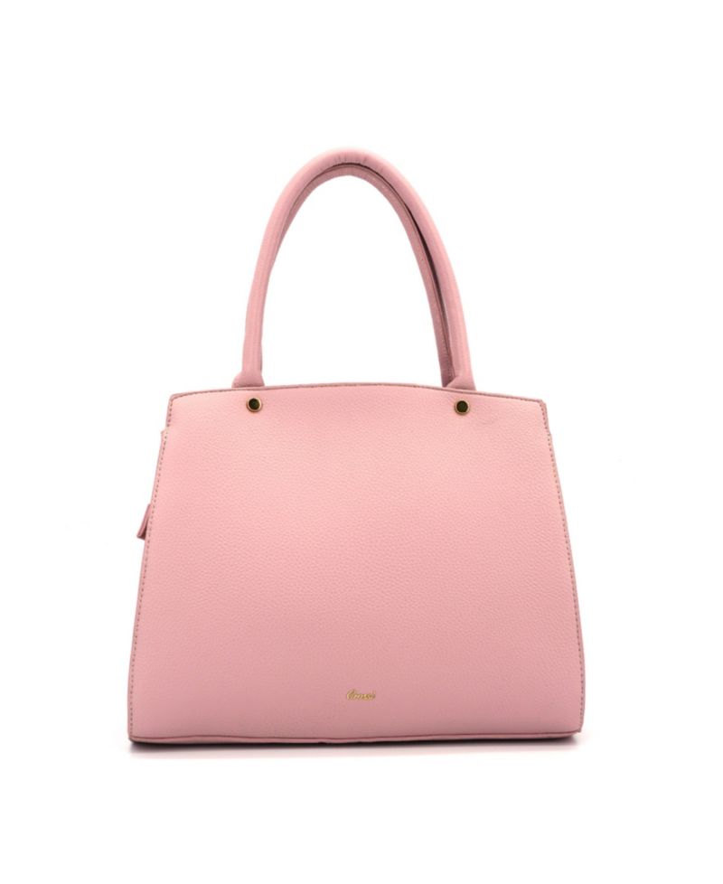 Royal Cross-Elegance Bow Medium Satchel Bag