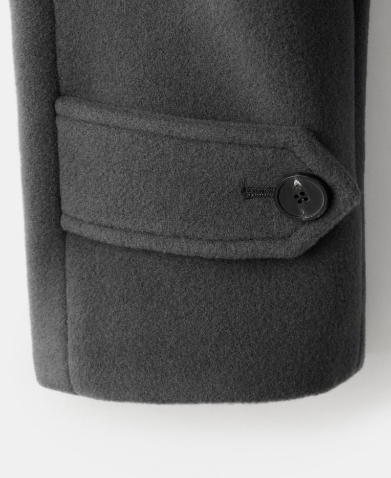 Women's Belt Woolen Coat