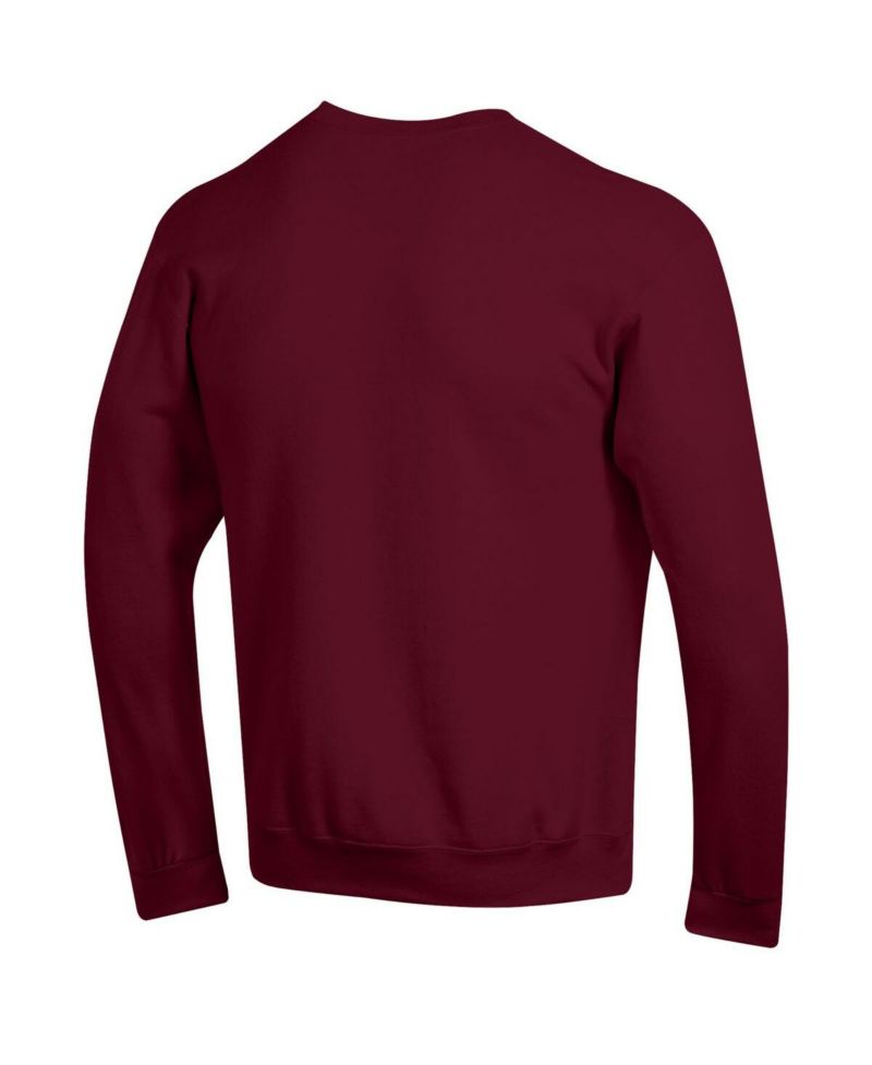 Men's Maroon Minnesota Golden Gophers Arch Over Logo Pullover Sweatshirt
