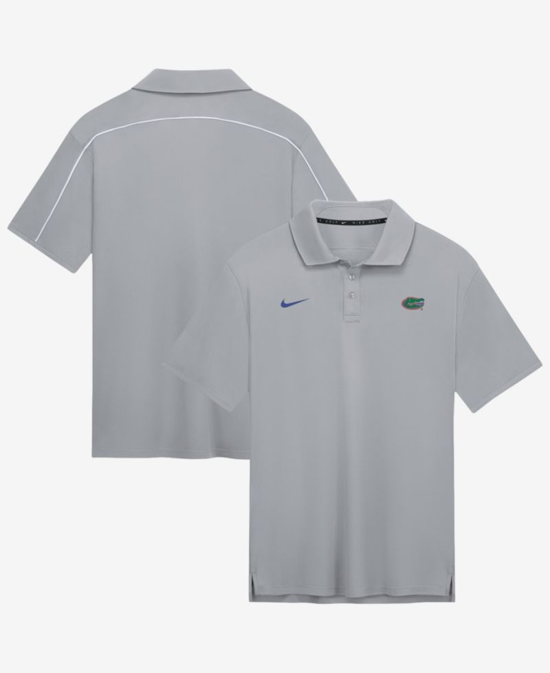 Men's Gray Florida Gators Par Dri-FIT Polo shirt