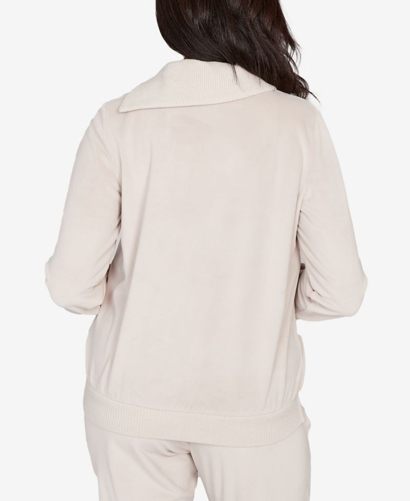Calm Luxe Solid Shimmer Detail Envelope Neck Top