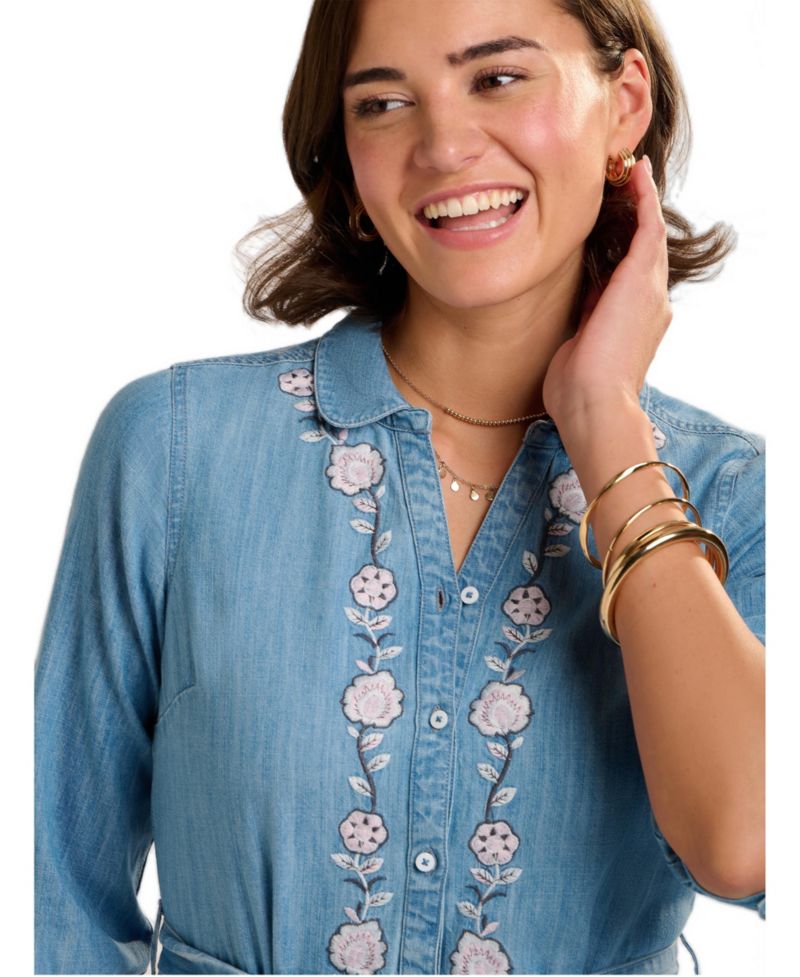 Women's Viviana Embroidered Maxi Dress